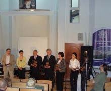 Wręczenie statuetek fundacji Tarcza-konferencja Gródek 2010